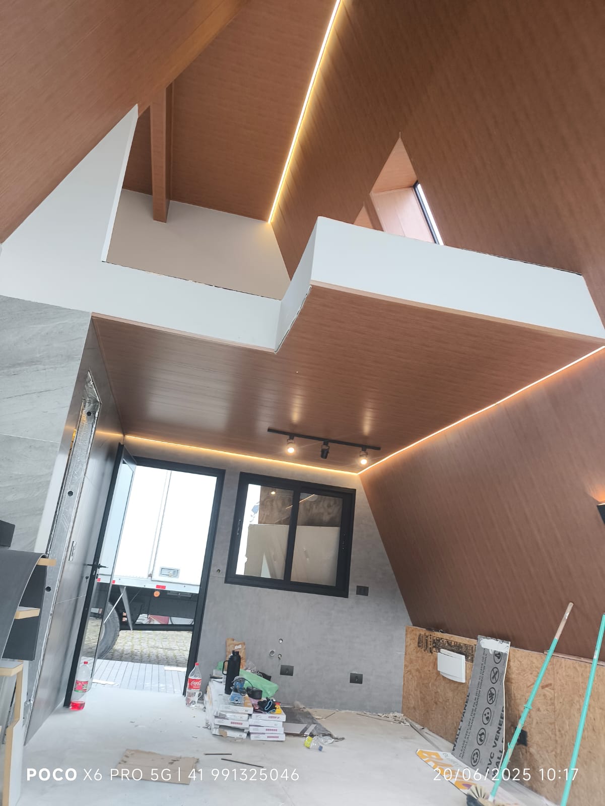 Detalhe interno / drywall (substitua pela sua foto)